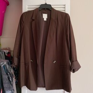 Chocolate Brown Women's Blazer